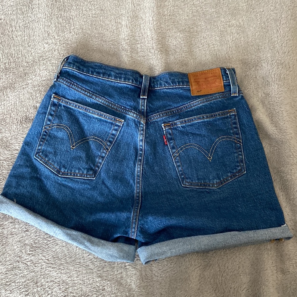 Levi’s high waisted 501 shorts 29 waist size 8